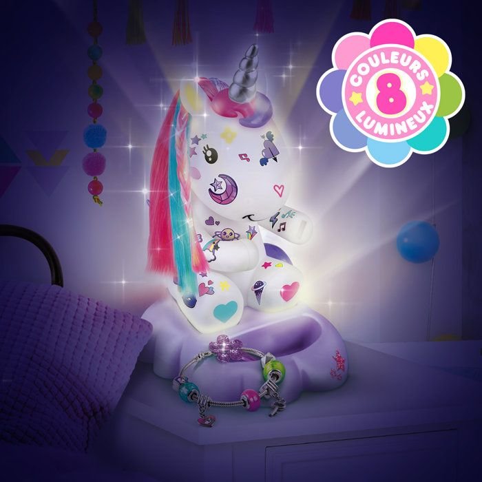 Canal Toys Lampe Licorne a Décorer Cosmique Edition Collector