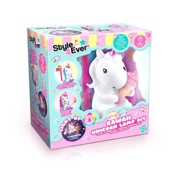 Canal Toys Lampe Licorne a Décorer Cosmique Edition Collector