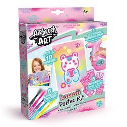 Canal Toys - Arte dell aerografo - Kit per creazione di poster con spr