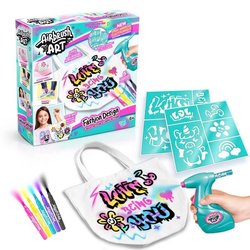 Canal Toys - Airbrush Art - Kit de diseño de moda con spray electrónic