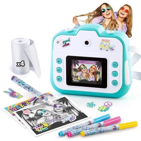 PHOTO CREATOR - Fotocamera a stampa istantanea 3 in 1 - CLK 001