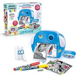 PHOTO CREATOR - Junior instant print camera - Raket thema - CLK 011 - 