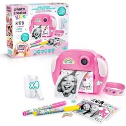 PHOTO CREATOR - Cámara de impresión instantánea junior - Tema Unicorni