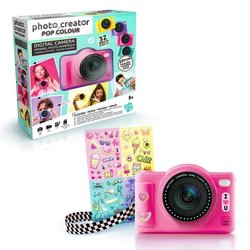 Canal Toys  Photo Creator  Pop-Digitalkamera, rosa Farbe  mit 32 GB