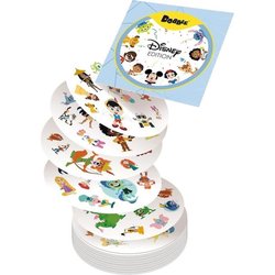 DOBBLE Disney, Jeu de cartes rapide et amusant pour enfants des 6 ans,
