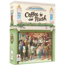 Jeu de gestion - ASMODEE - KBGCR01FR - Coffee Rush - 2 joueurs ou plus
