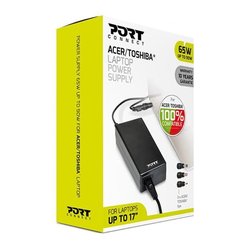 PORT - Adaptateur secteur - CA 100-240 V - 65 Watt - Europe