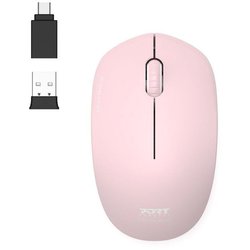 Souris sans fil - PORT Designs - 900541 Collection II - 2.4 GHz - Rose