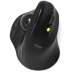 Souris sans fil - PORT Designs - 900719 TRACKBALL ERGO - Bluetooth & 2