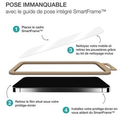 Verre trempé IPhone17/IPhone16 Pro - 2,5D - SmartFrame