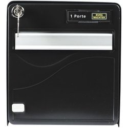 BURG WACHTER BALTIC 1-door mailbox - Galvanized steel - Side opening -
