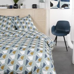TODAY BEDDING SET - DUVET COVER 220X240 + 2 PILLOWCASES 63X63 - 100% C
