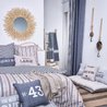 Set da letto - oggi Kargo - 220x240 cm - 2 persone - Cotone Stampato R