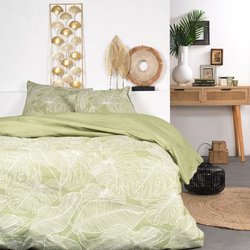 Bettset - Heute Sonnenschein - 240 x 260 cm - 2 Personen - Blumendruck