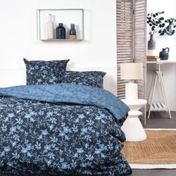 Bed set - TODAY SUNSHINE - 240x260 cm - 2 people - Floral print cotton