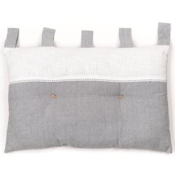 Cabecero - HOY - CHARME - Chambray x Slub Capucine - 45 x 70 cm