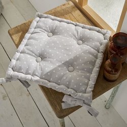 Gesteppter Sitz - TODAY - CHARME - Constance-Druck - 40 x 40 cm