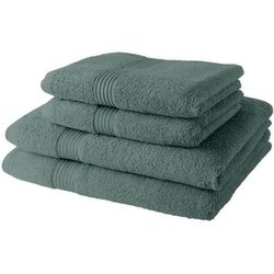 2 asciugamani bagno TODAY 50x90 + 2 teli bagno 70x130 cm 100% Cotone -