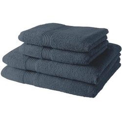 asciugamani bagno TODAY 50x90 + 2 teli bagno 70x130 cm 100% Cotone - D