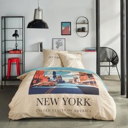 Bedding set - TODAY - JAVA - 2 people - 240x220 cm - Cotton - New York