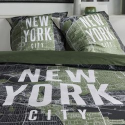 Bedding set - TODAY - JAVA - 2 people - 240x220 cm - Cotton - New York