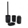 4er-Set Badaccessoires - TODAY - UTILITY - Becher, Seifenspender, Toil