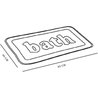 Tappetino da bagno in memory foam - TODAY - UTILITY - 40 x 60 cm - Ver