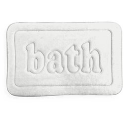 Memory Foam Badmat - TODAY - UTILITY - 40 x 60 cm - Wit