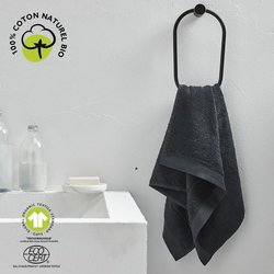 Badhanddoek - VANDAAG - 50 x 90 cm - Katoen - Biologisch Houtskool