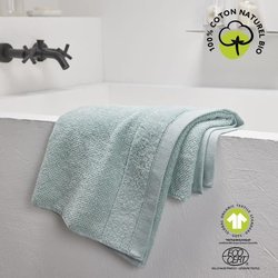 Toalla de baño - HOY - 50 x 90 cm - Algodón - Celadón orgánico