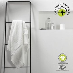 Drap de bain - TODAY - 70 x 130 cm - Coton - Organic Craie