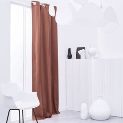 Cortina aislante térmica TODAY Essential Uni - 140 x 240 cm - Terracot