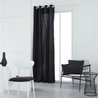 Curtain with eyelets - 140x240 - charcoal - Today Essential - 356503