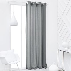 Tenda con occhielli TODAY - 140x240 cm - 100% Cotone - Acciaio