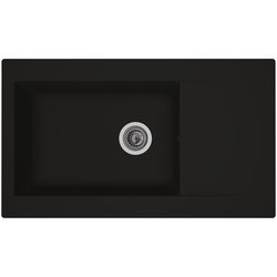 Sink Einna 1 grande vassoio nero