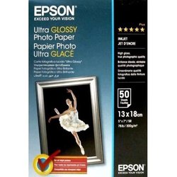 Papier d impression Epson Papier Photo Ultra Glossy - 13x18cm - 50 Feu