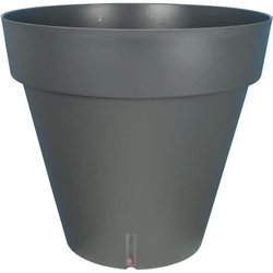 Pot de fleurs rond RIVIERA LOFT - Plastique - D29,5 x H27 cm - 10,5L -