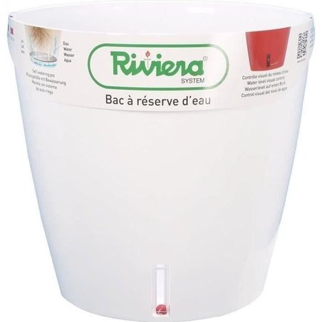 Pot de fleurs avec réserve d eau RIVIERA - EVA NEW Rond - Ø 35 x H 33 