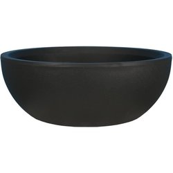 Riviera - Flower pot cut - Granite D40 - Black
