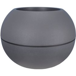 RIVIERA - vaso di fiori a sfera - D40 - grigio