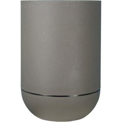 Pot de fleurs - RIVIERA - Granit Tulipe - D40 H57 cm - Gris