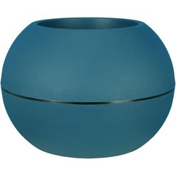RIVIERA GRANIT BOULE runder Blumenkasten - Kunststoff - Durchmesser 50