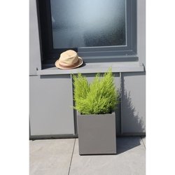 GRANITBEHÄLTER 40x40 GRAU