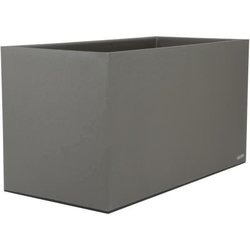Bandeja de flores de granito - 60x30 cm - gris