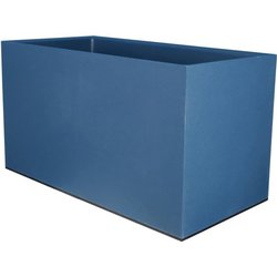 RIVIERA GRANIT rechteckiger Blumenkasten - Kunststoff - 80x40 cm - Bla