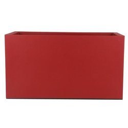 Riviera Jardiniere Granite - 80x40 cm - Red