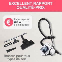 Bag vacuum cleaner without bag VC10wbax2 oceanic