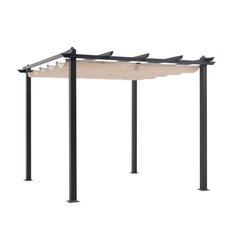 CORDOBA Aluminium-Pergola  Beige  3 x 3 m