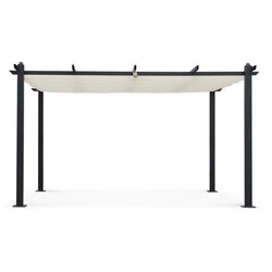 Aluminiumpergola CORDOBA - Ecru - 4 x 3 m