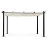 Aluminiumpergola CORDOBA - Ecru - 4 x 3 m